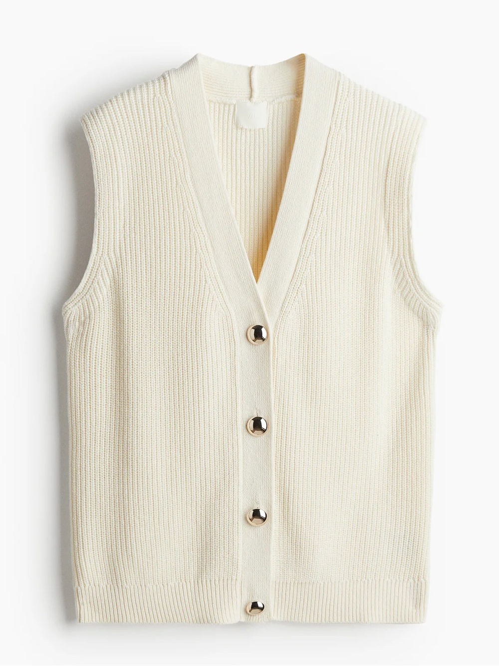 H&M Rib Knit Sweater Vest Size S